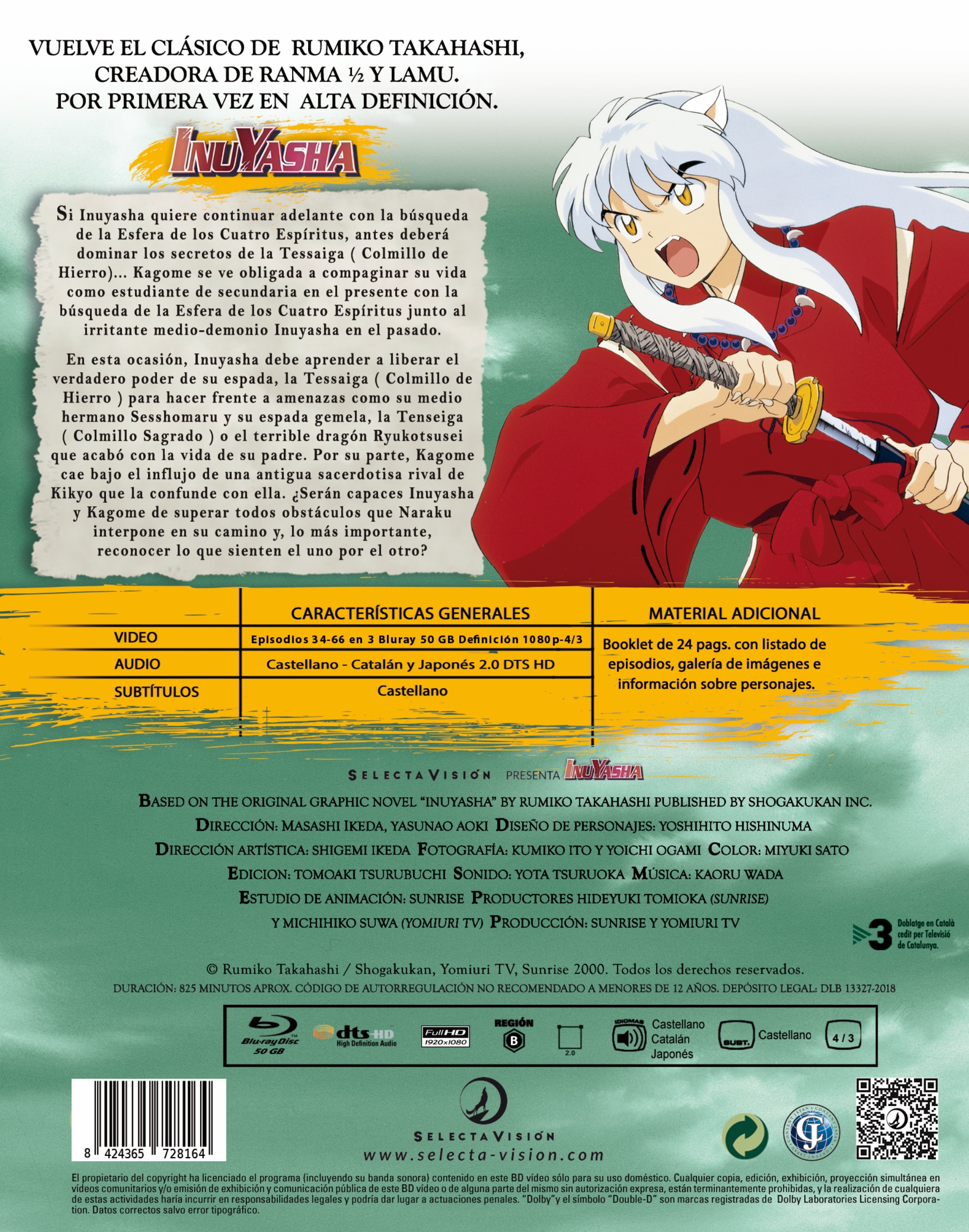 Inuyasha box 2 (2025) (Blu-Ray) 2