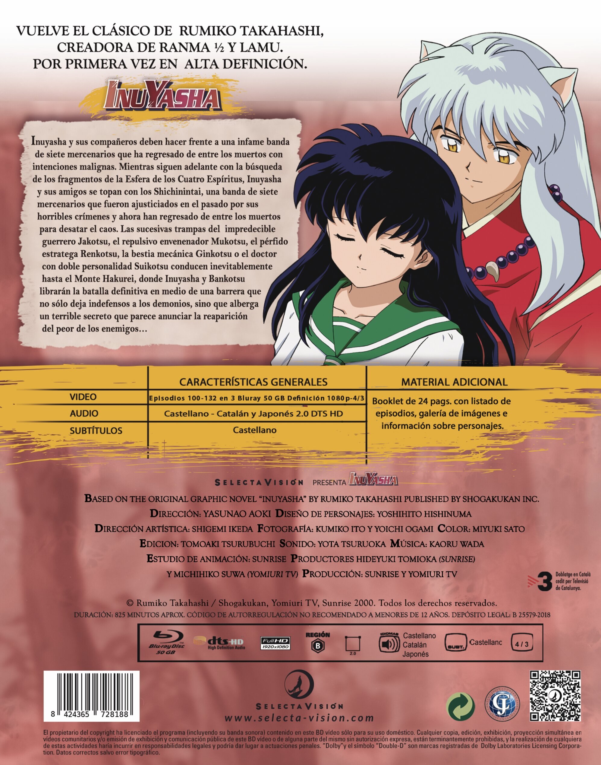 Inuyasha box 4 (2025) (Blu-Ray) 2