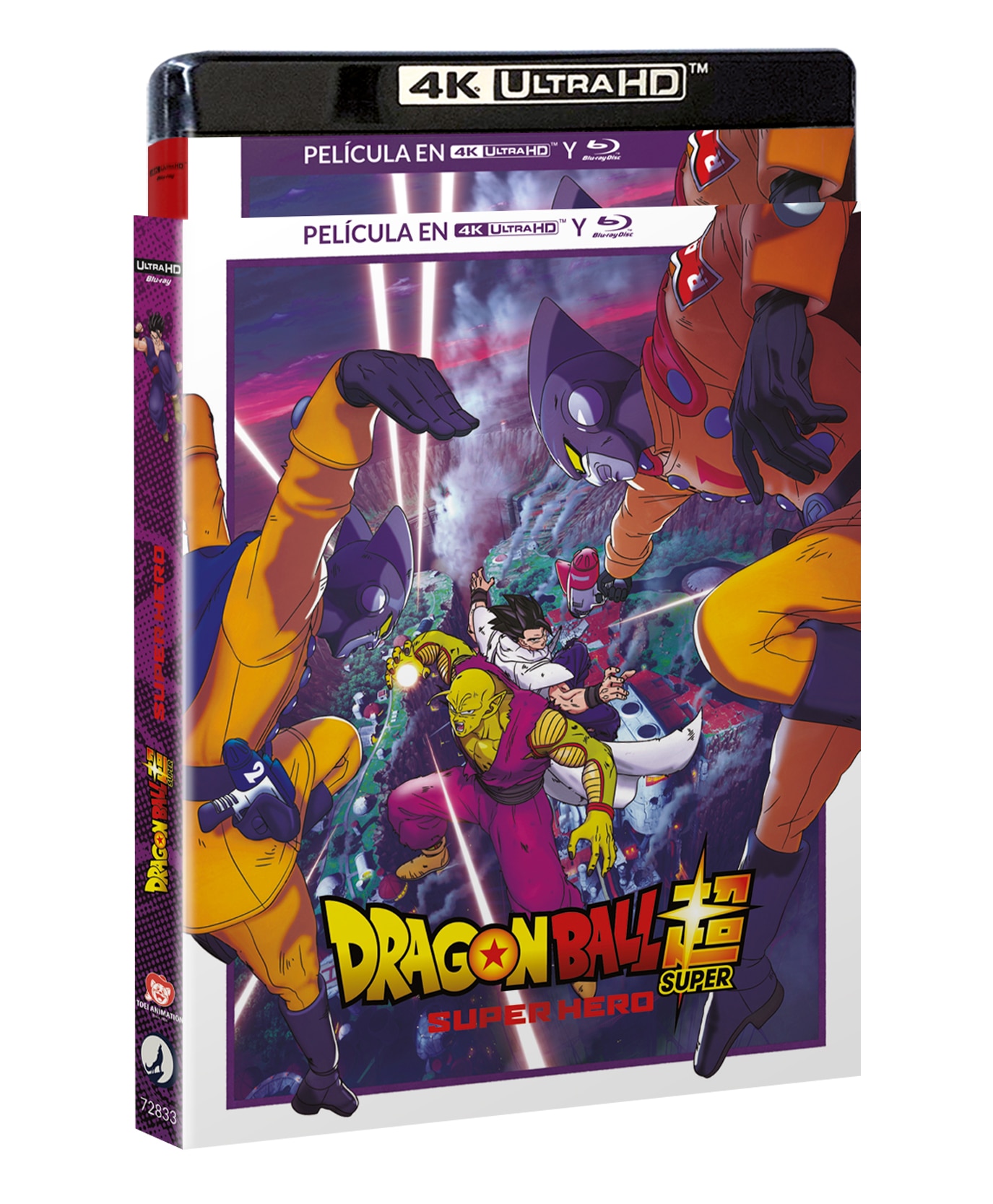 Imagen 0 de Dragon ball super super hero (4K Ultra HD + Blu-Ray)