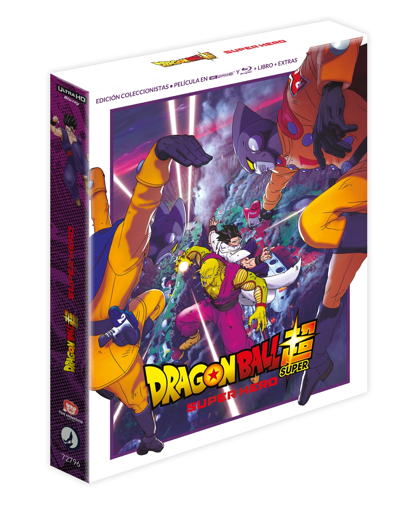 Imagen 0 de Dragon ball super super hero. ( 4K Ultra HD película + Blu-Ray + DVD)