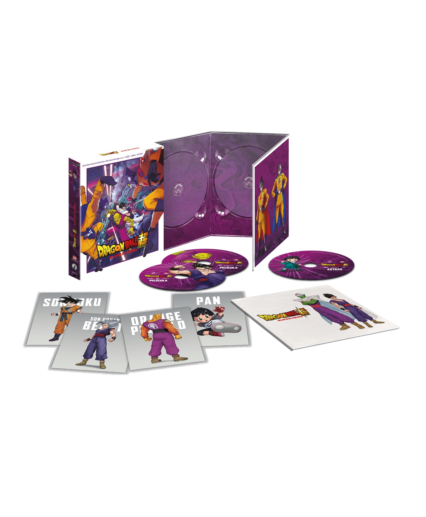 Dragon ball super super hero. ( 4K Ultra HD película + Blu-Ray + DVD) 2