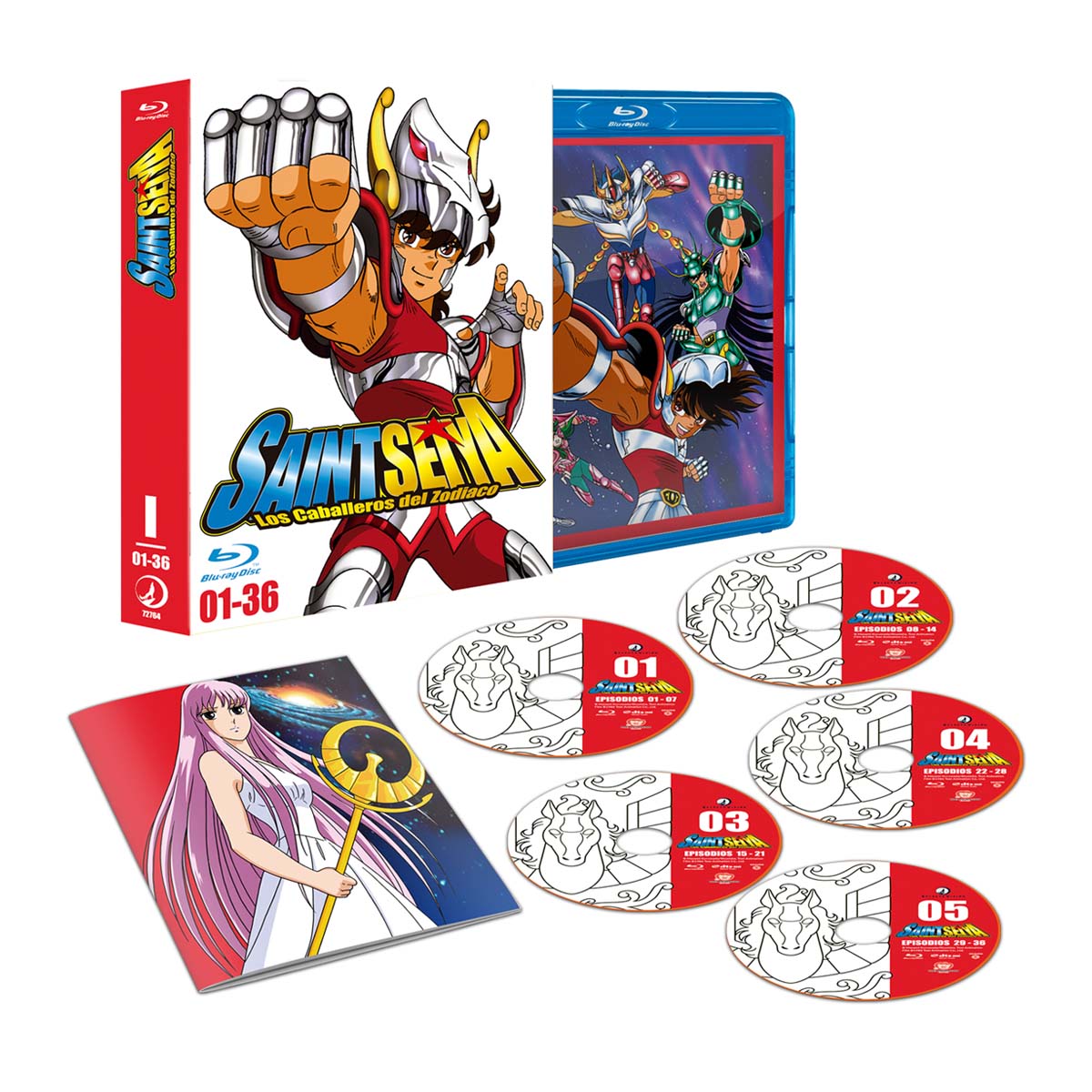 Saint Seiya cosmos edition box 1. Saga del santuario parte 1. Episodios 1 a 36 (Blu-Ray) 4