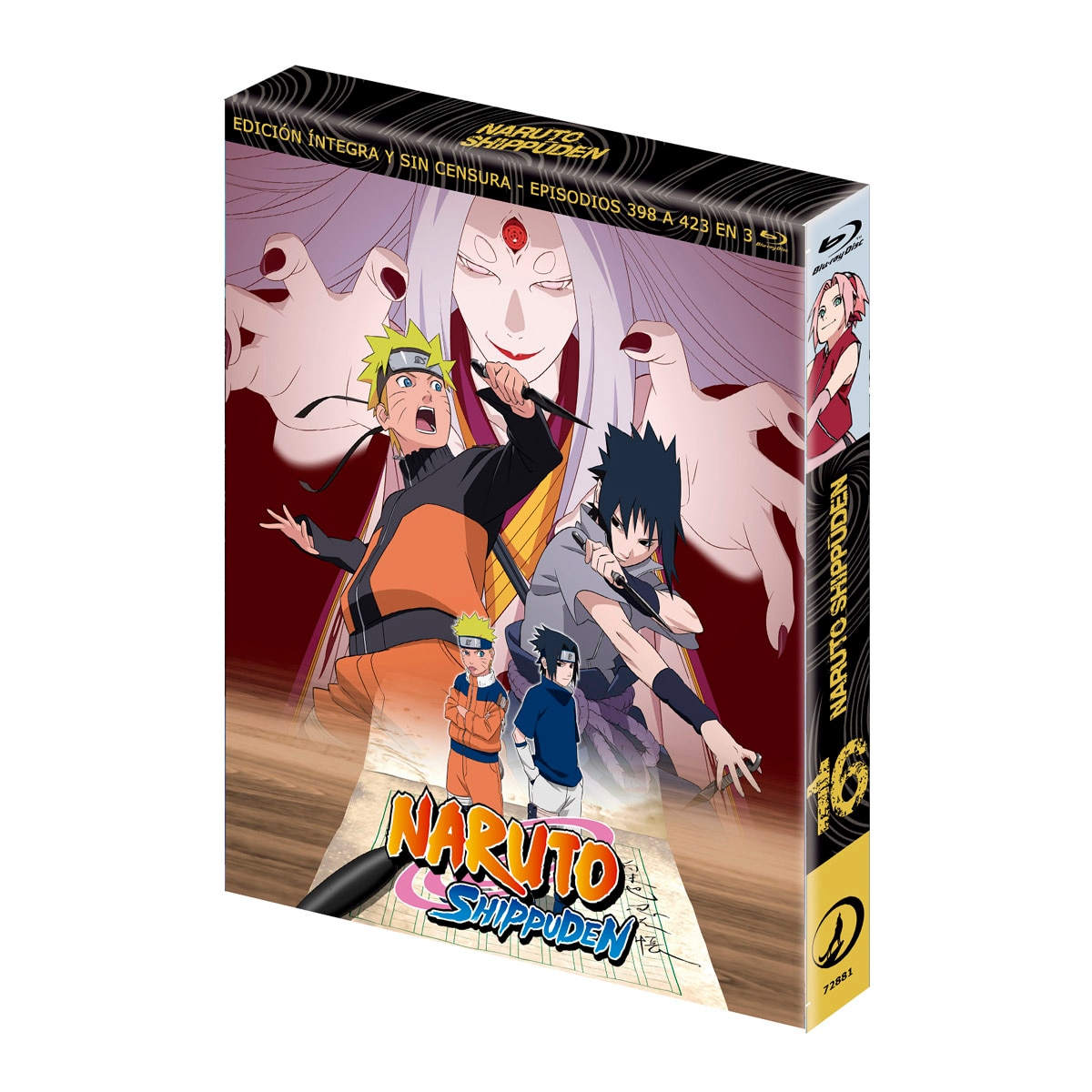 Naruto Shippuden box16 ep 398 a 423 (26 episodios) (Blu-Ray) 1