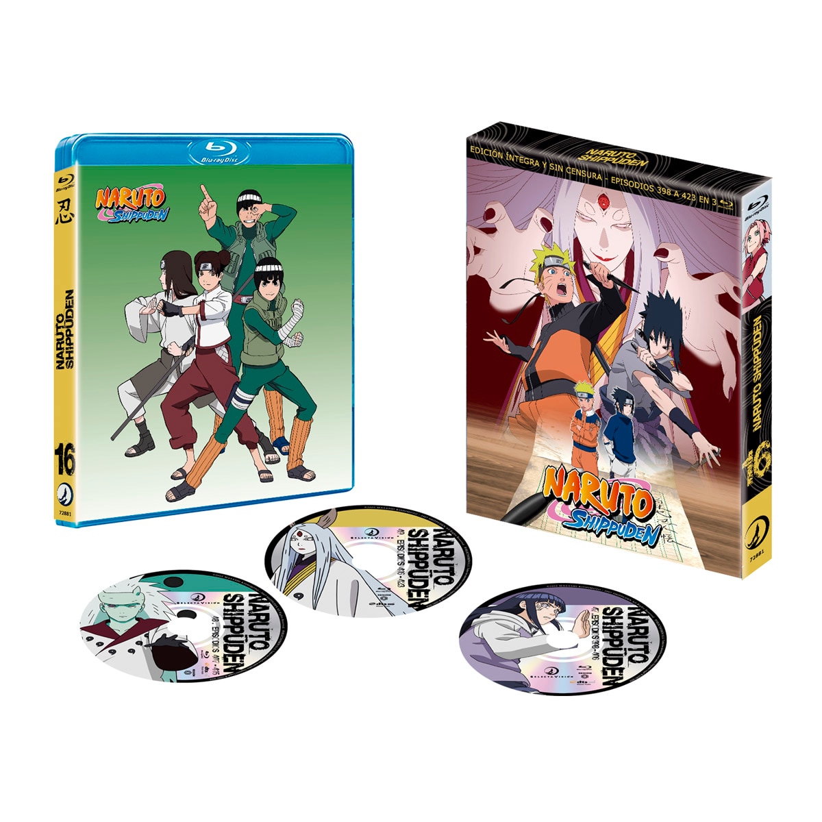 Naruto Shippuden box16 ep 398 a 423 (26 episodios) (Blu-Ray) 4