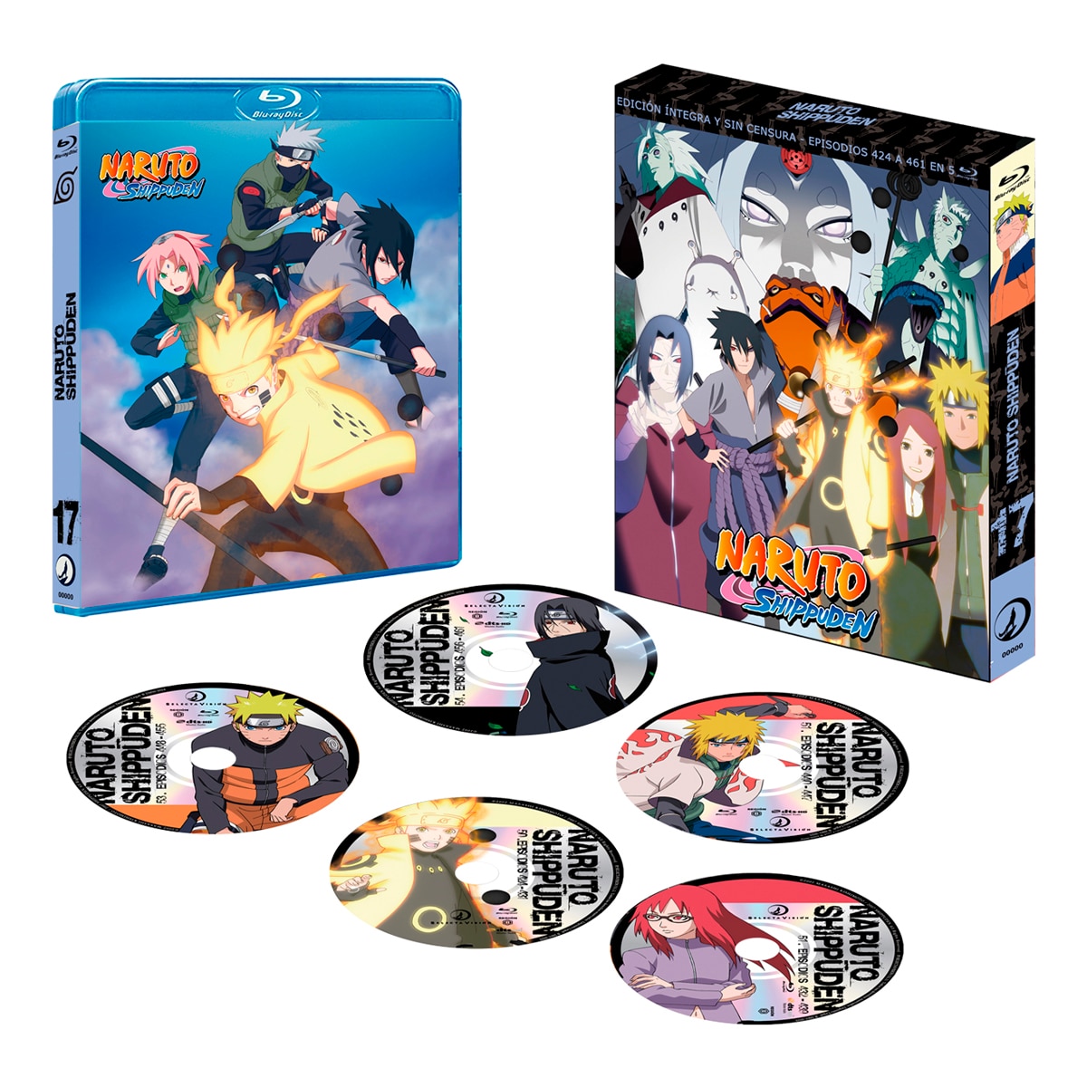 Naruto Shippuden Box 17 (Blu-Ray) · SELECTA VISION · El Corte Inglés