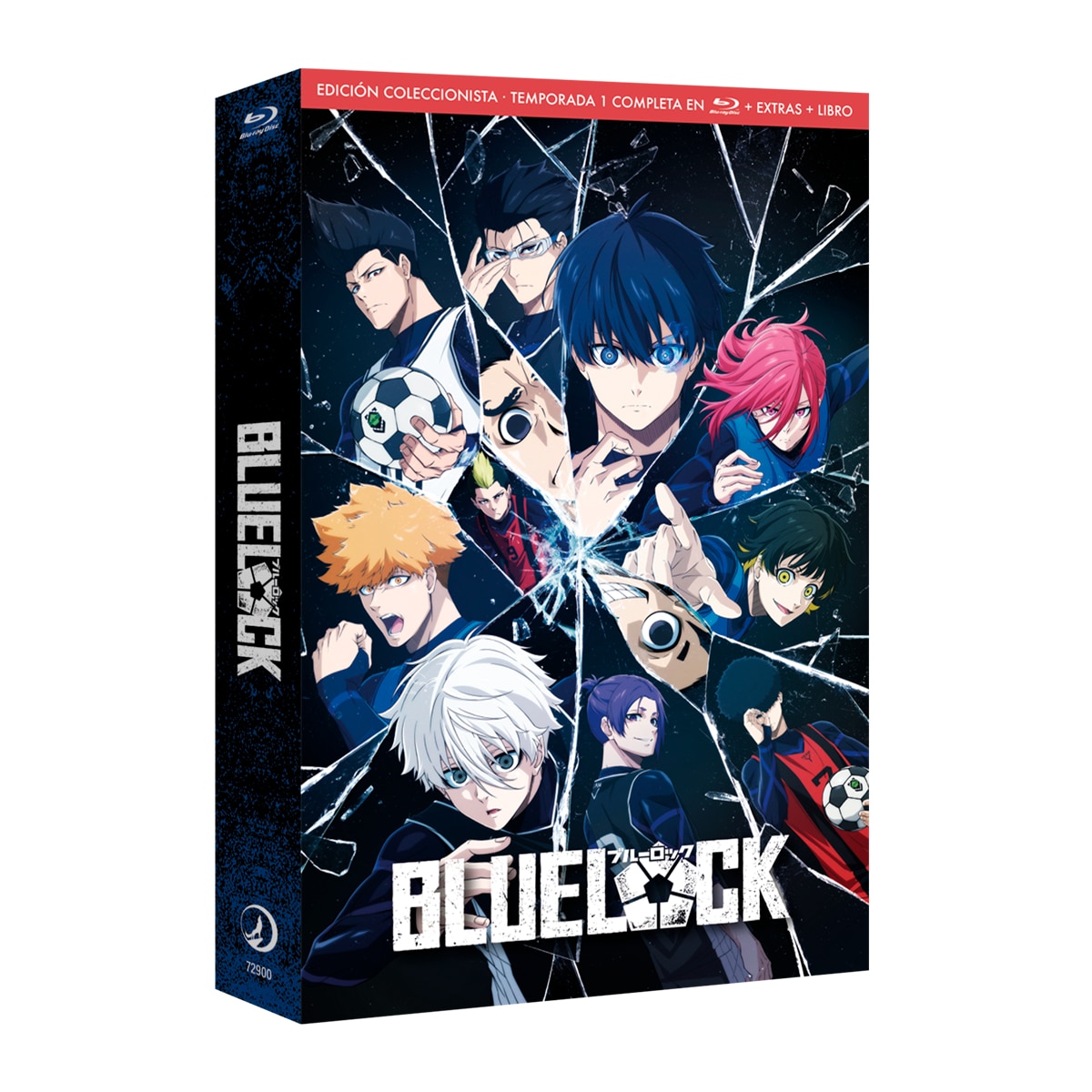 Blue lock. 1ª Temporada, episodios 1 a 24 (Blu-Ray).