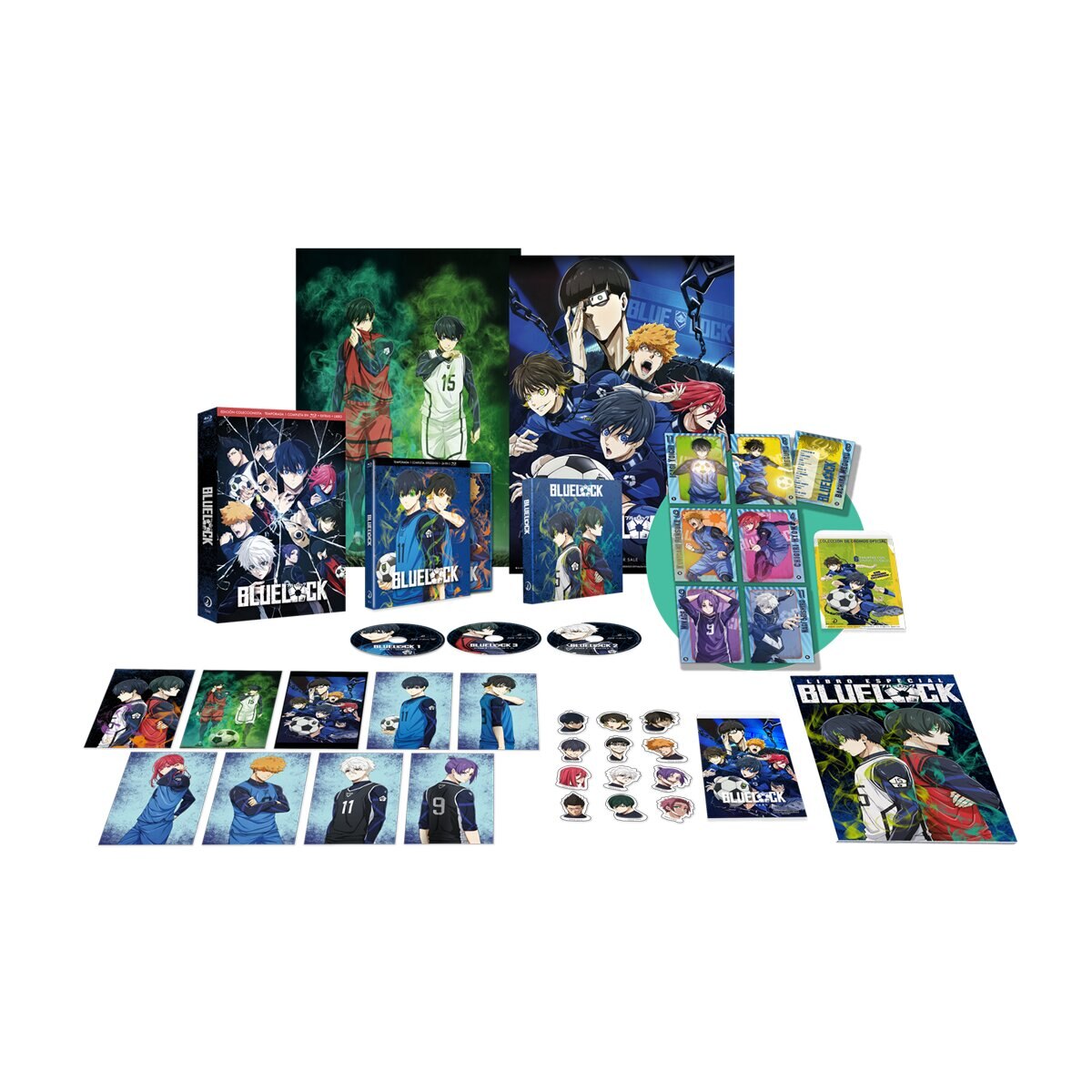 Blue lock. 1ª Temporada, episodios 1 a 24 (Blu-Ray) 3