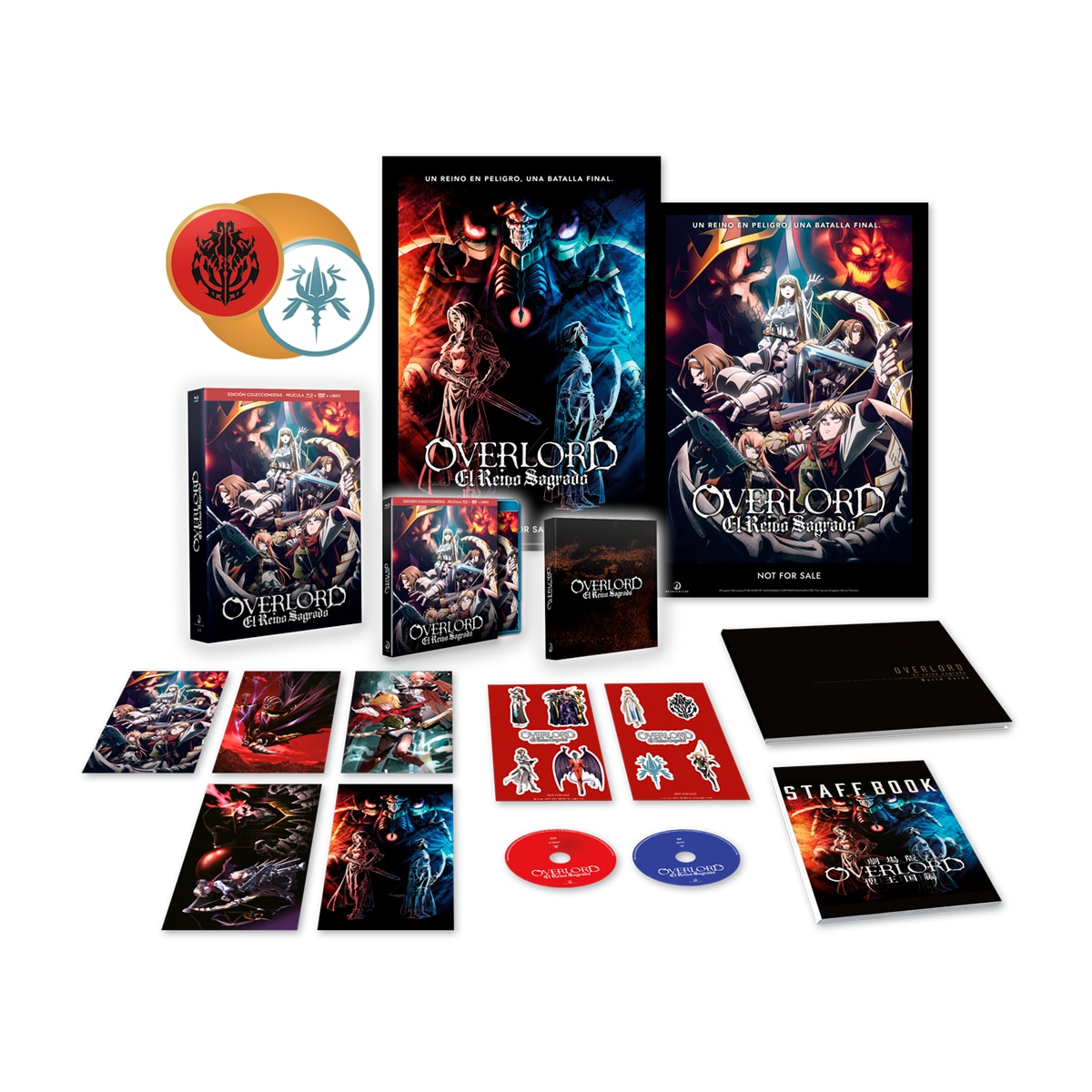 Overlord: el reino sagrado la pelicula (Blu-Ray) 3