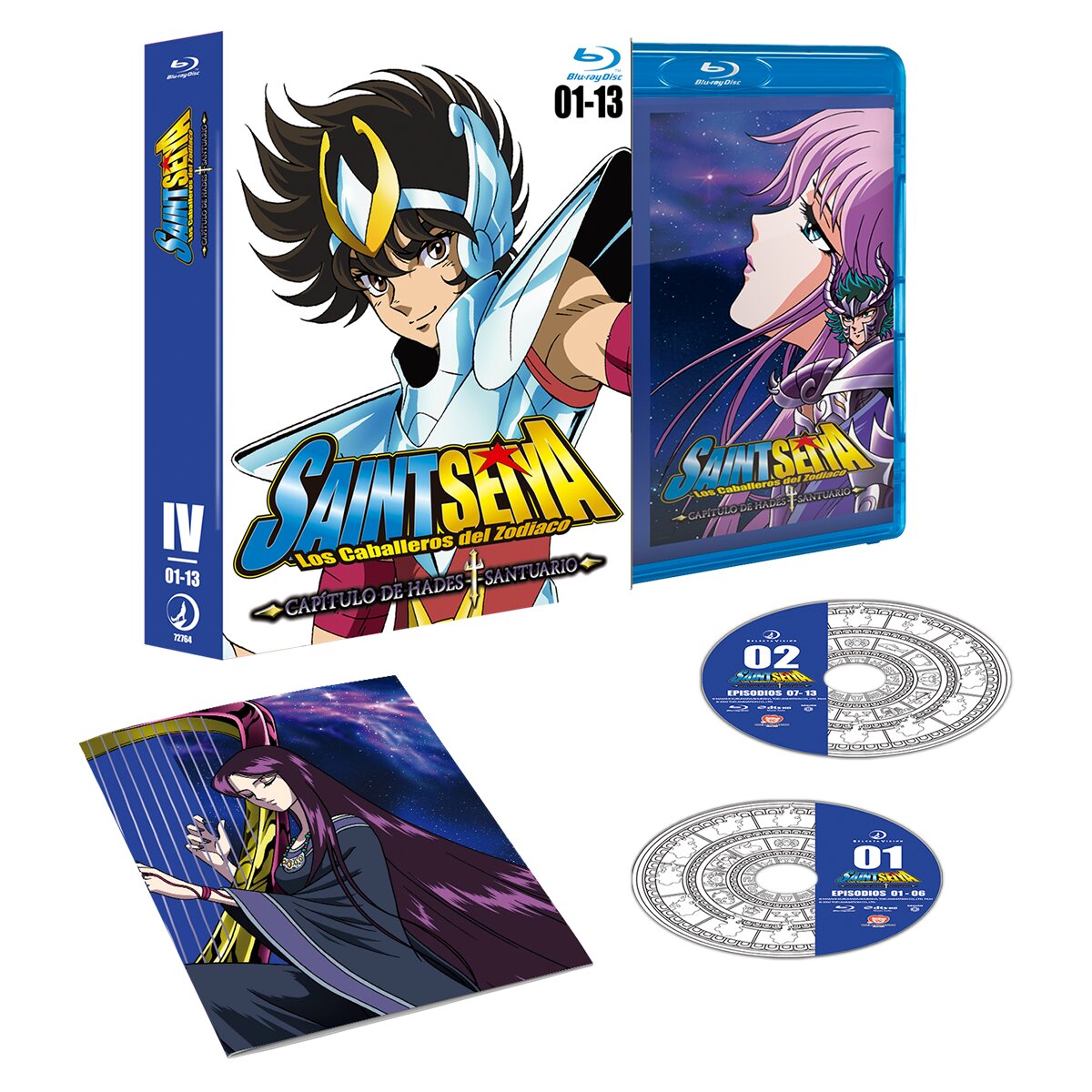 Saint Seiya Cosmos Edition Box 4. Saga de Hades Santuario (Blu-Ray