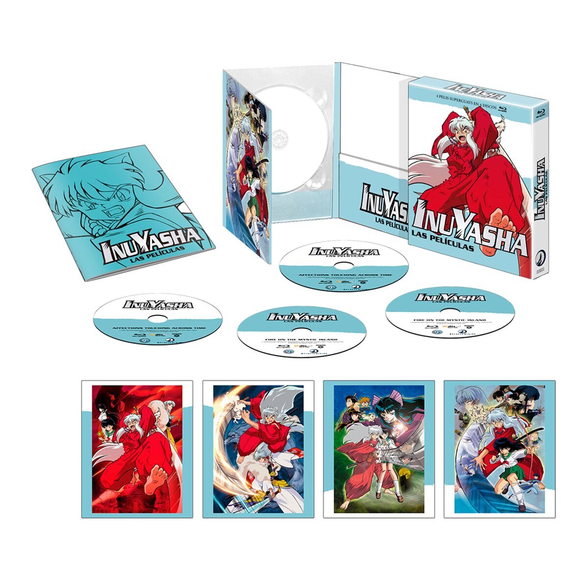 Inuyasha las películas coleccionista (Blu-Ray) 4