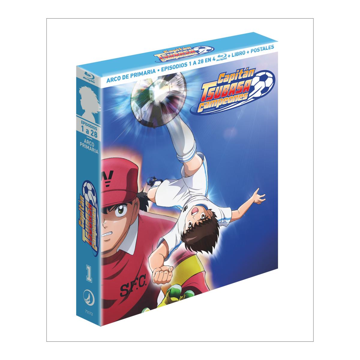 Capitán Tsubasa. Campeones Temporada 1 Arco de primaria. episodios 1 a 28. (Blu-Ray) 3