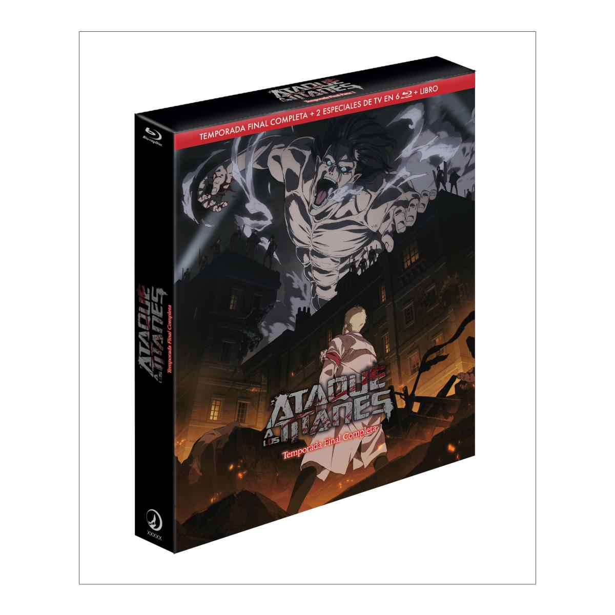 Ataque a los Titanes - Temp Final Completa (Final P1 + P2 + Capítulos Finales). EP. 60 a 87 + 2 TV Special (Blu-Ray) 2