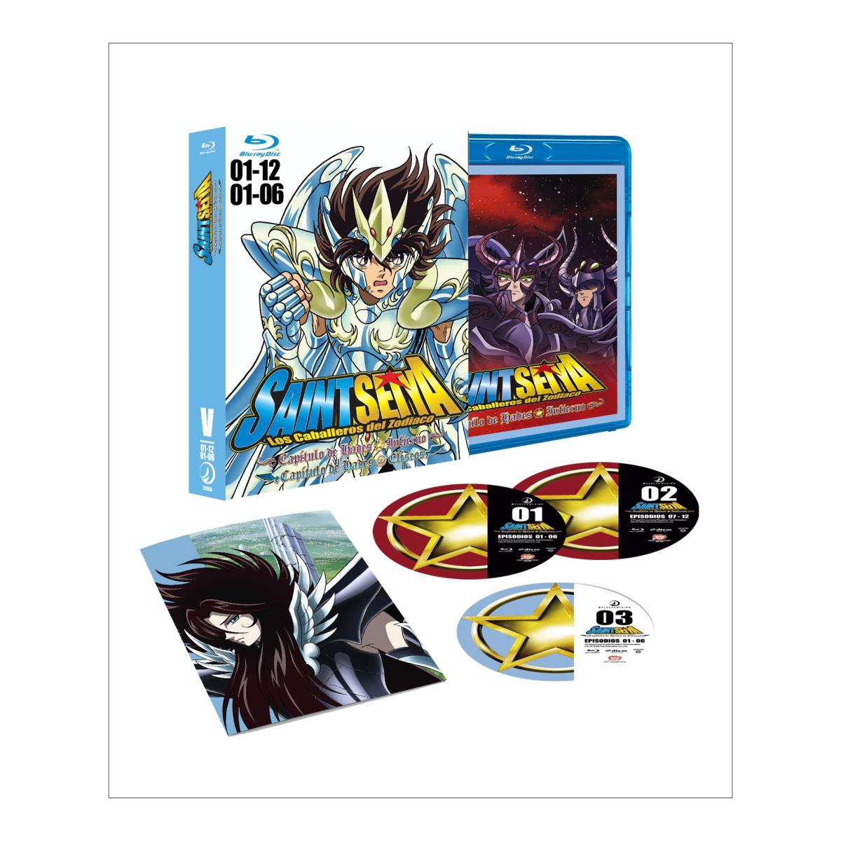 Saint Seiya Cosmos edition box 5. Saga de Hades Infierno / Elíseos (Blu-Ray) 2