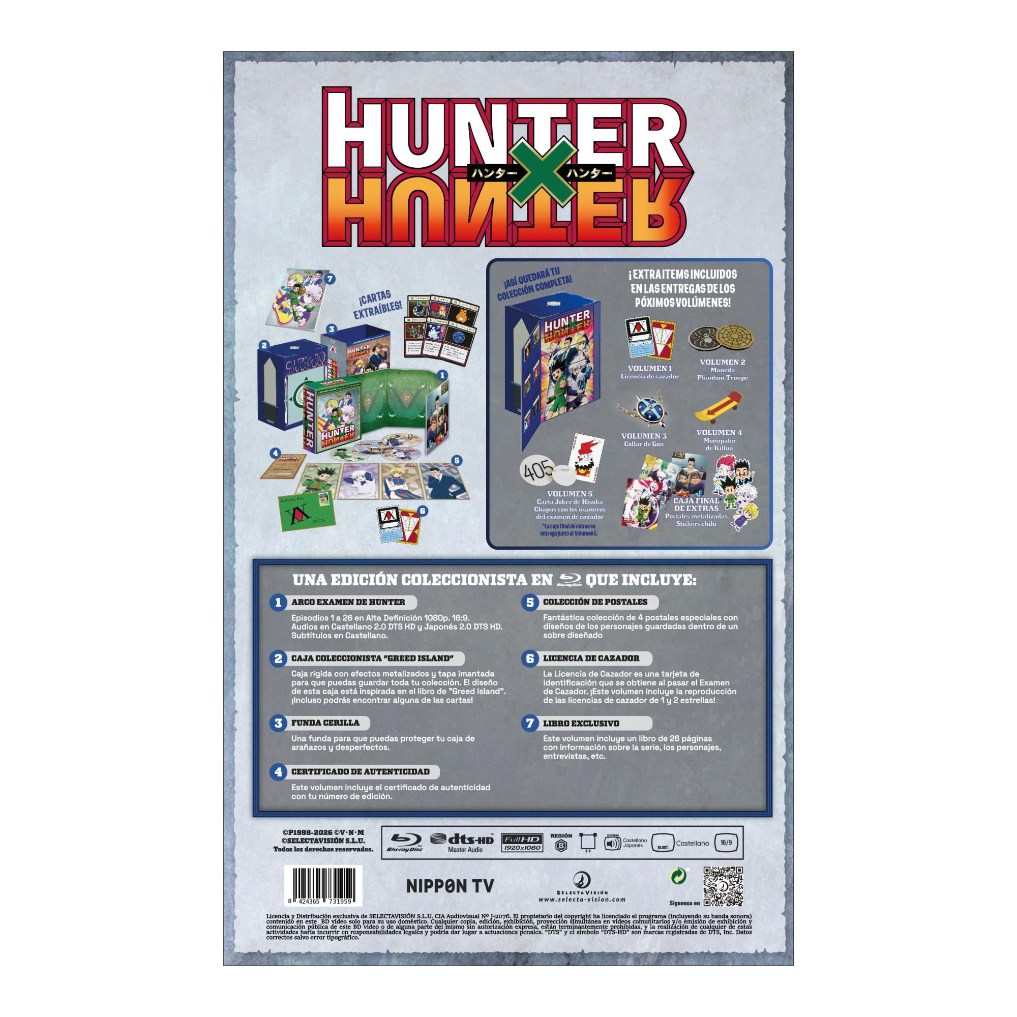 Imagen 2 de Hunter X Hunter Box 1 con Caja Contenedora (Blu-Ray)