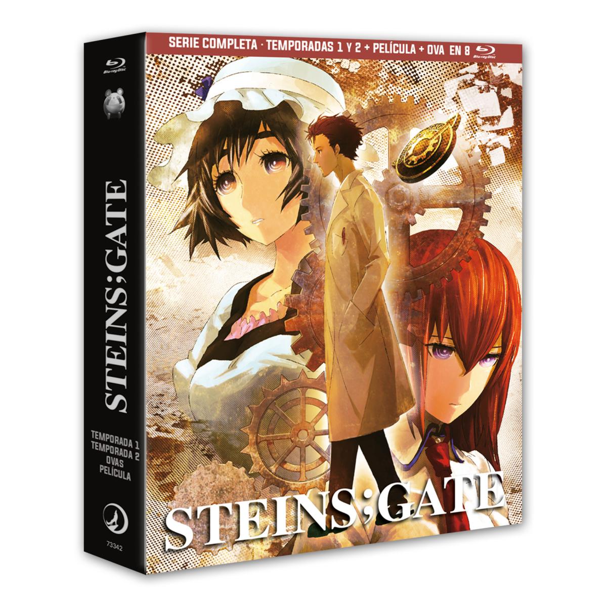 Imagen 1 de Steins Gate T1 y 2 Mas Peli (Blu-Ray)