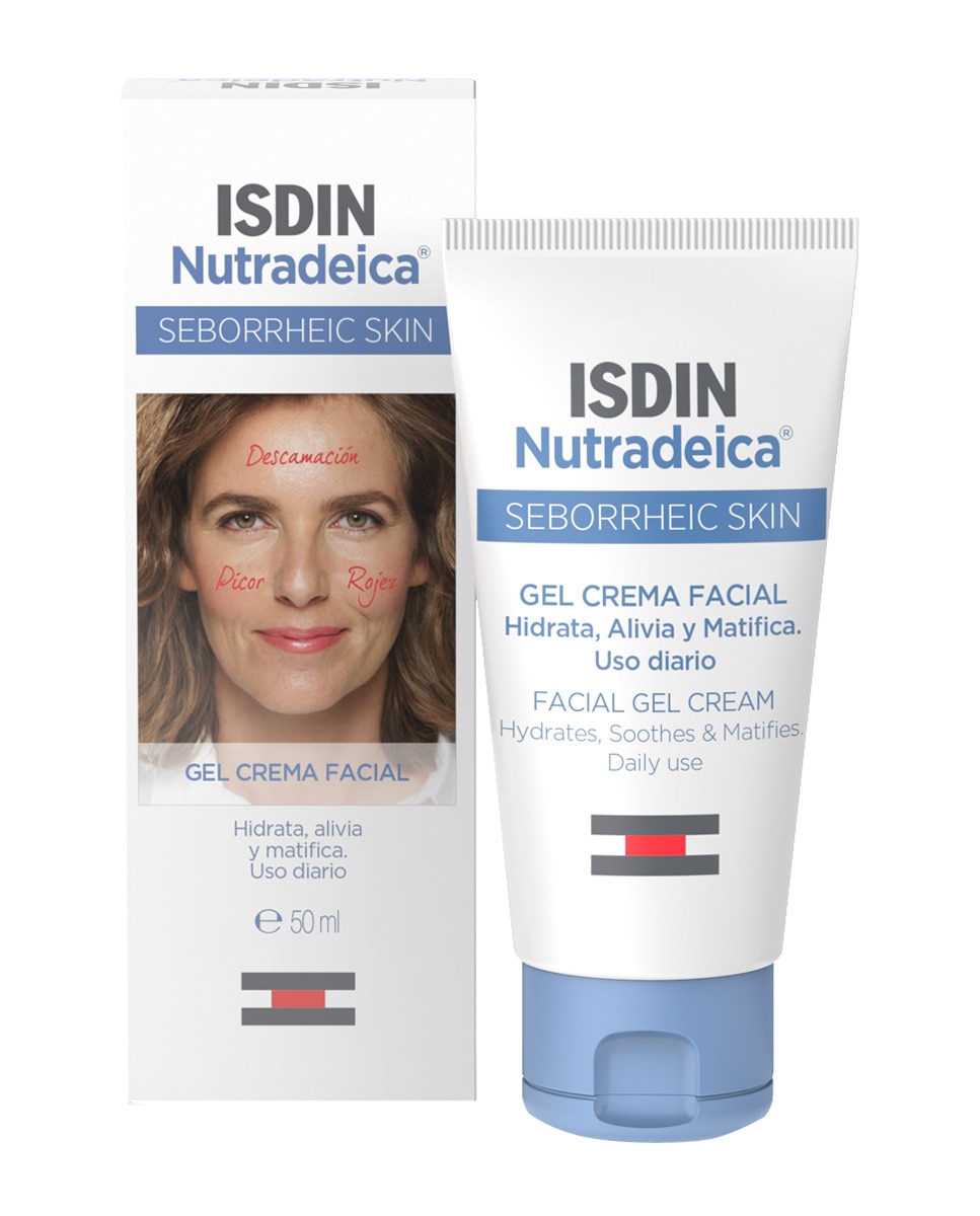 Imagen 2 de Gel Crema facial piel seborreica Nutradeica Isdin