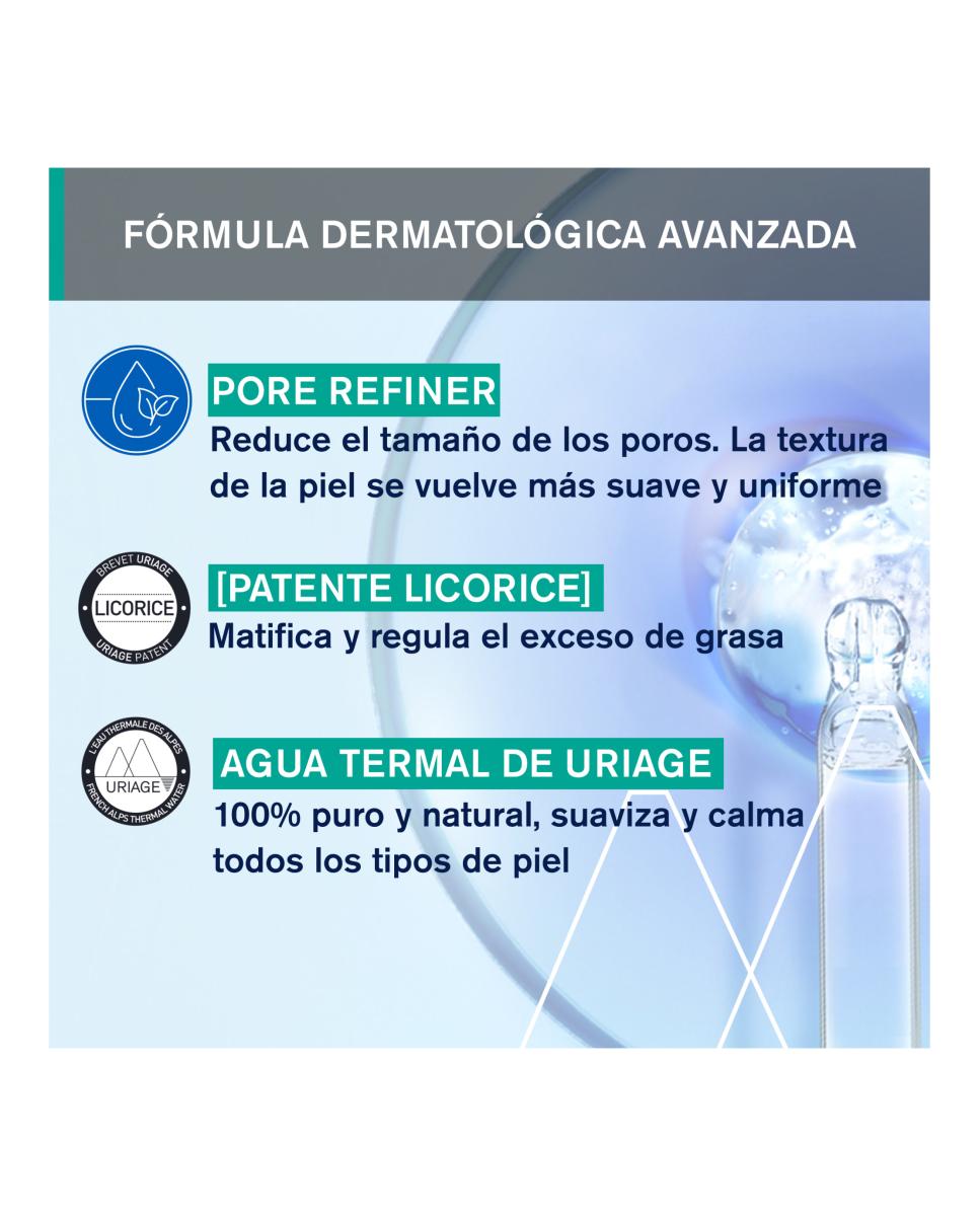 Imagen 6 de Mat' Gel-Crema Matificante Hyseac 40 ml Uriage - 40 ml