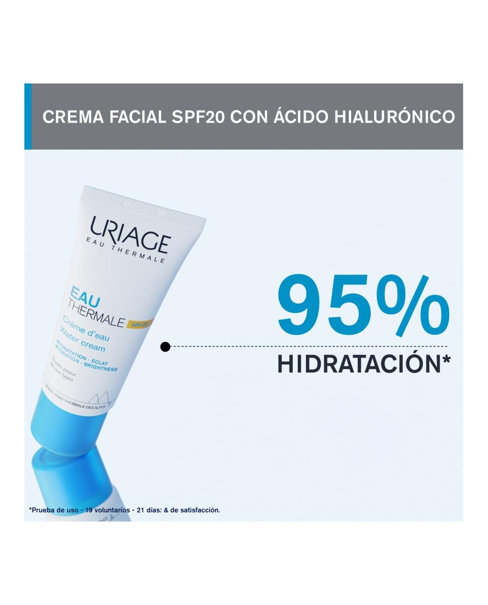 Crema de Agua Eau Thermale SPF20+ Uriage - 40 ml 5
