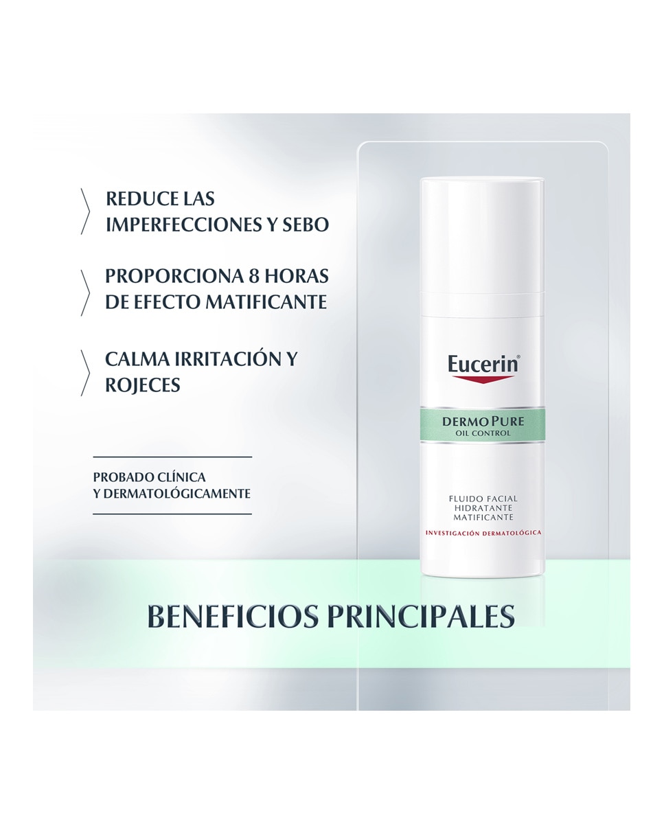 Fluido Facial Dermopure Matificante Eucerin® 2