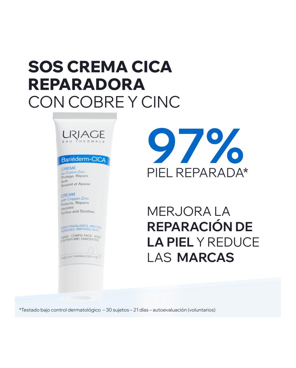 Crema Reparadora Dermatológica Multiusos Bariederm-Cica 40 ml Uriage 40 ml 3