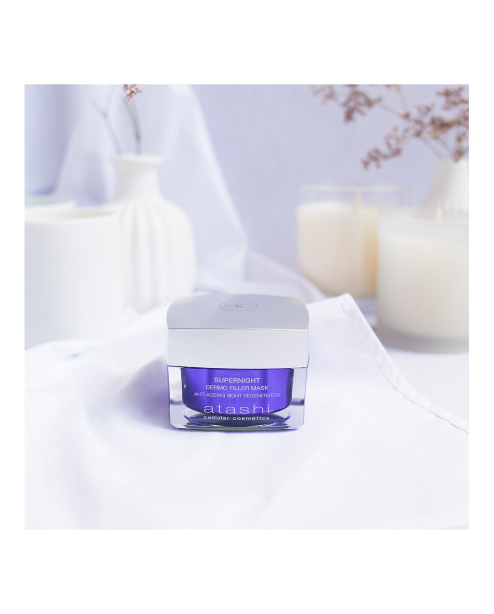 Regenerador Nocturno Antiedad Supernight Dermo Filler Mask Cellular Cosmetics Atashi - 50 ml 4