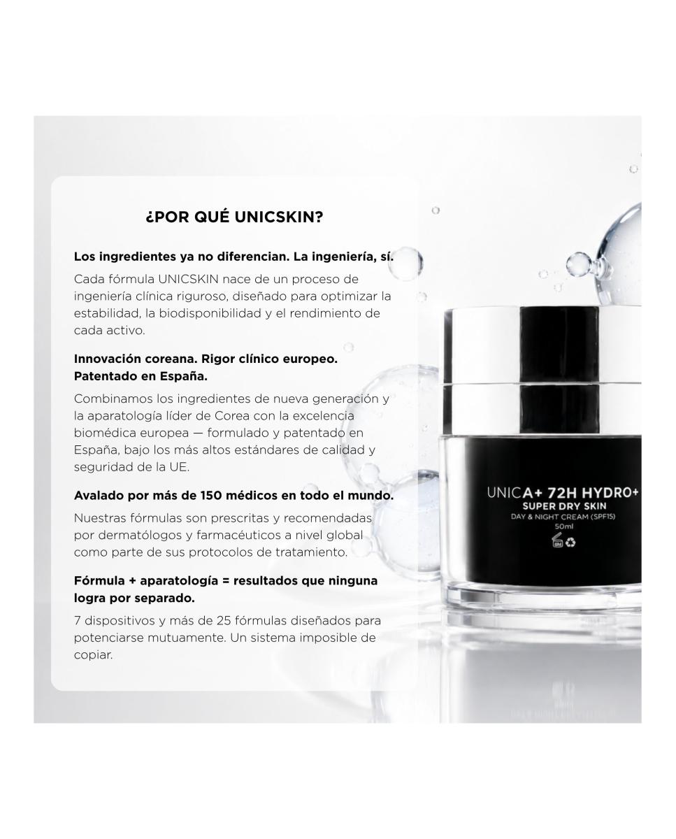 Unica 72H Hydro Crema Ultrahidratante - 50 ml 3