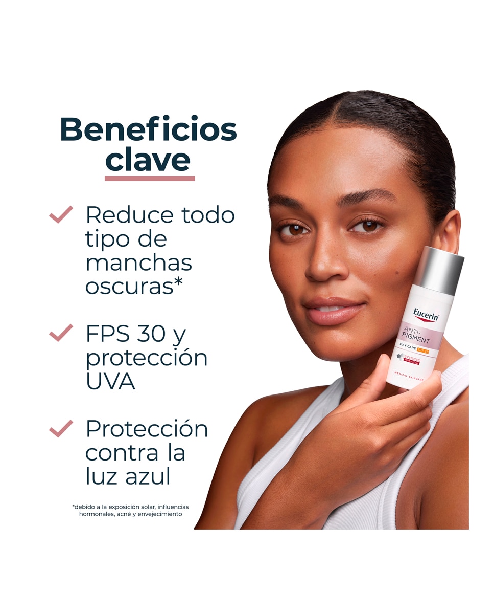 Crema De Dia SPF 30 Anti-Pigment Eucerin - 50 ml 2