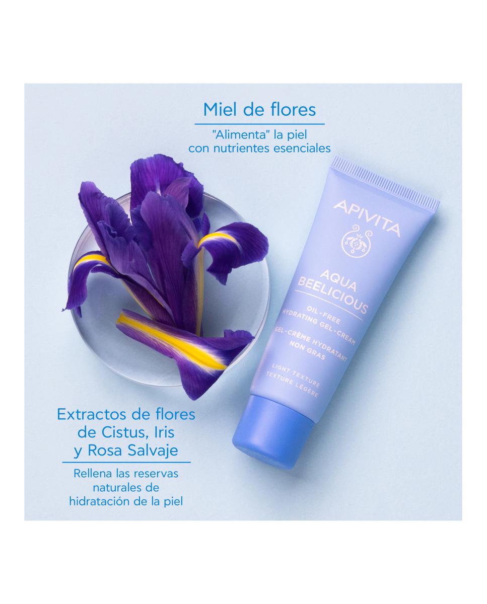 Crema- Gel Hidratante Oilfree Textura Li Gera Aqua Beelicious 40 Ml Apivita - 40 ml 7