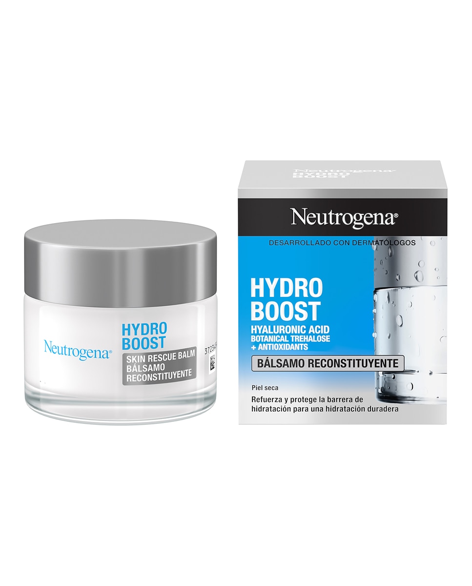 Imagen 2 de Bálsamo Reconstituyente con Ácido Hialurónico Hydro Boost Piel Seca 50 ml Neutrogena - 50 ml