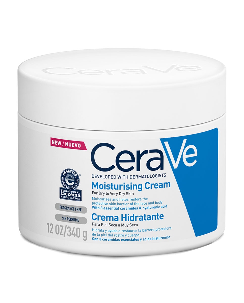 Crema Hidratante Facial y Corporal Con Ácido Hialurónico 340 g Cerave - 340 g 1