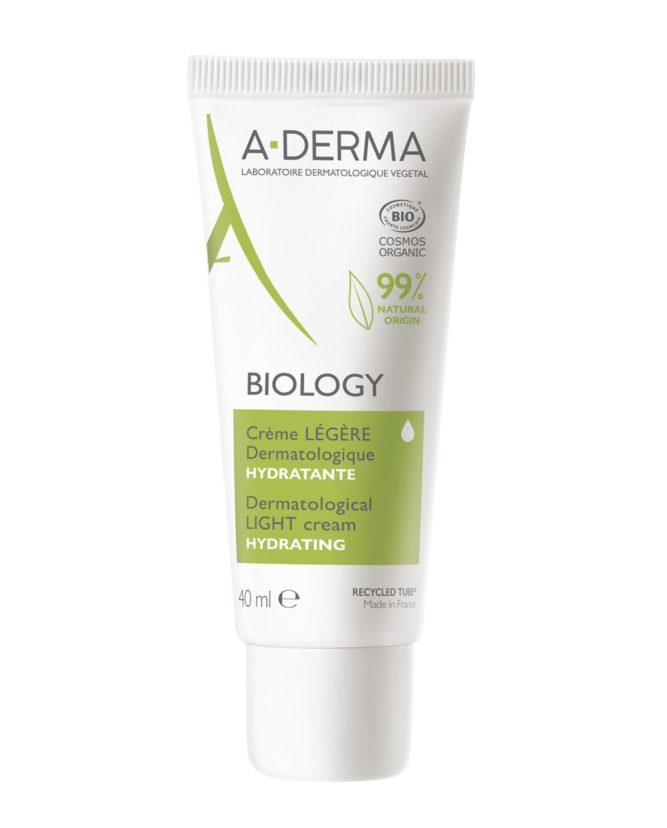 Imagen 0 de Crema Hidratante Ligera Dermatológica Biology 40 ml A-Derma