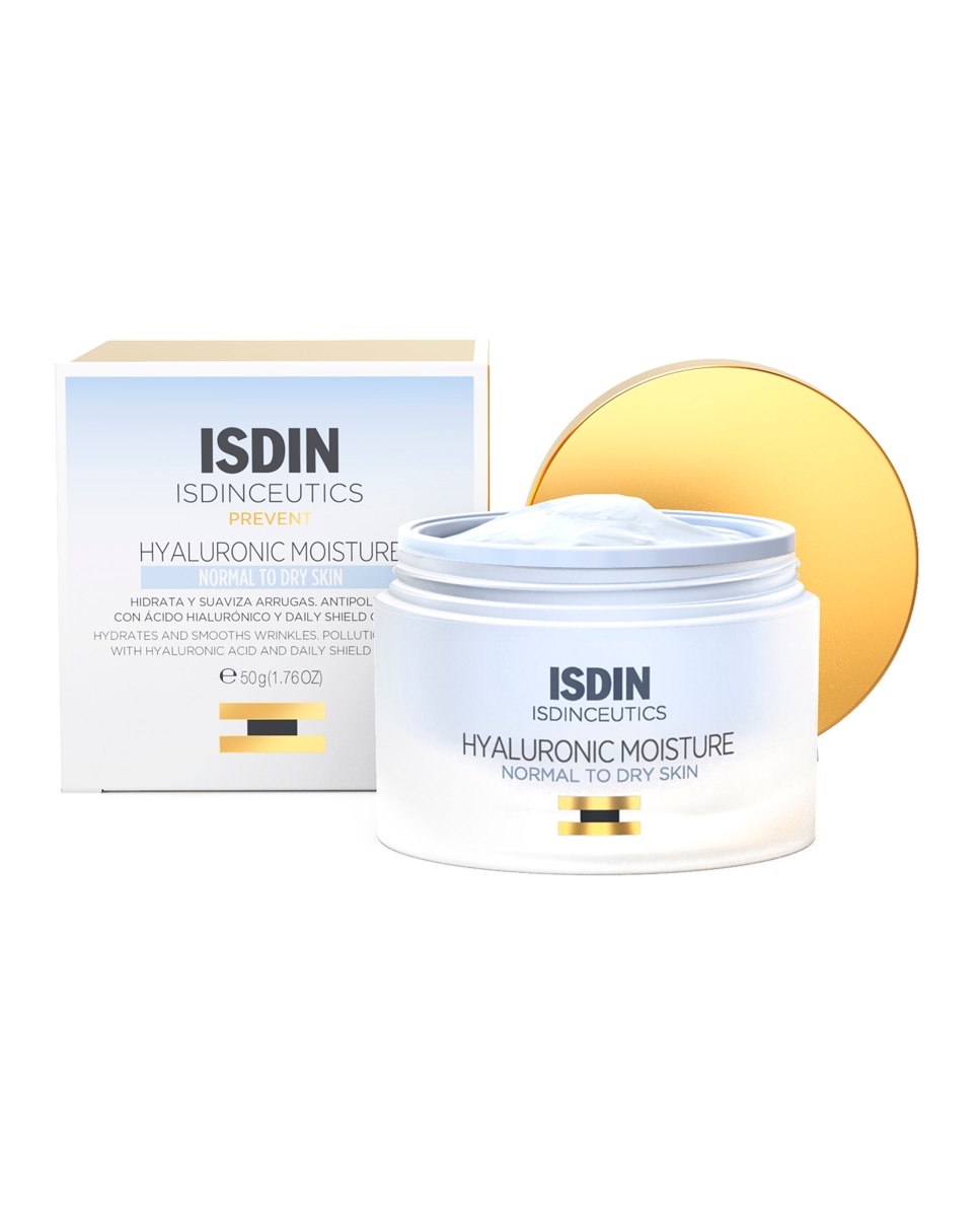 Imagen 0 de Crema Facial Hyaluronic Moisture Piel Normal a Seca 50 g Isdinceutics