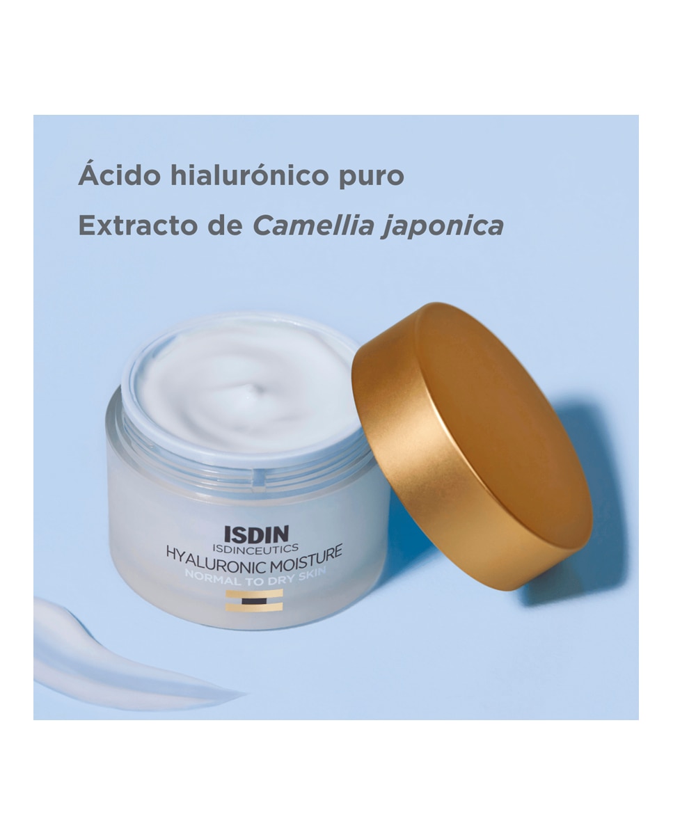 Crema Facial Hyaluronic Moisture Piel Normal a Seca 50 g Isdinceutics - 50 ml 3
