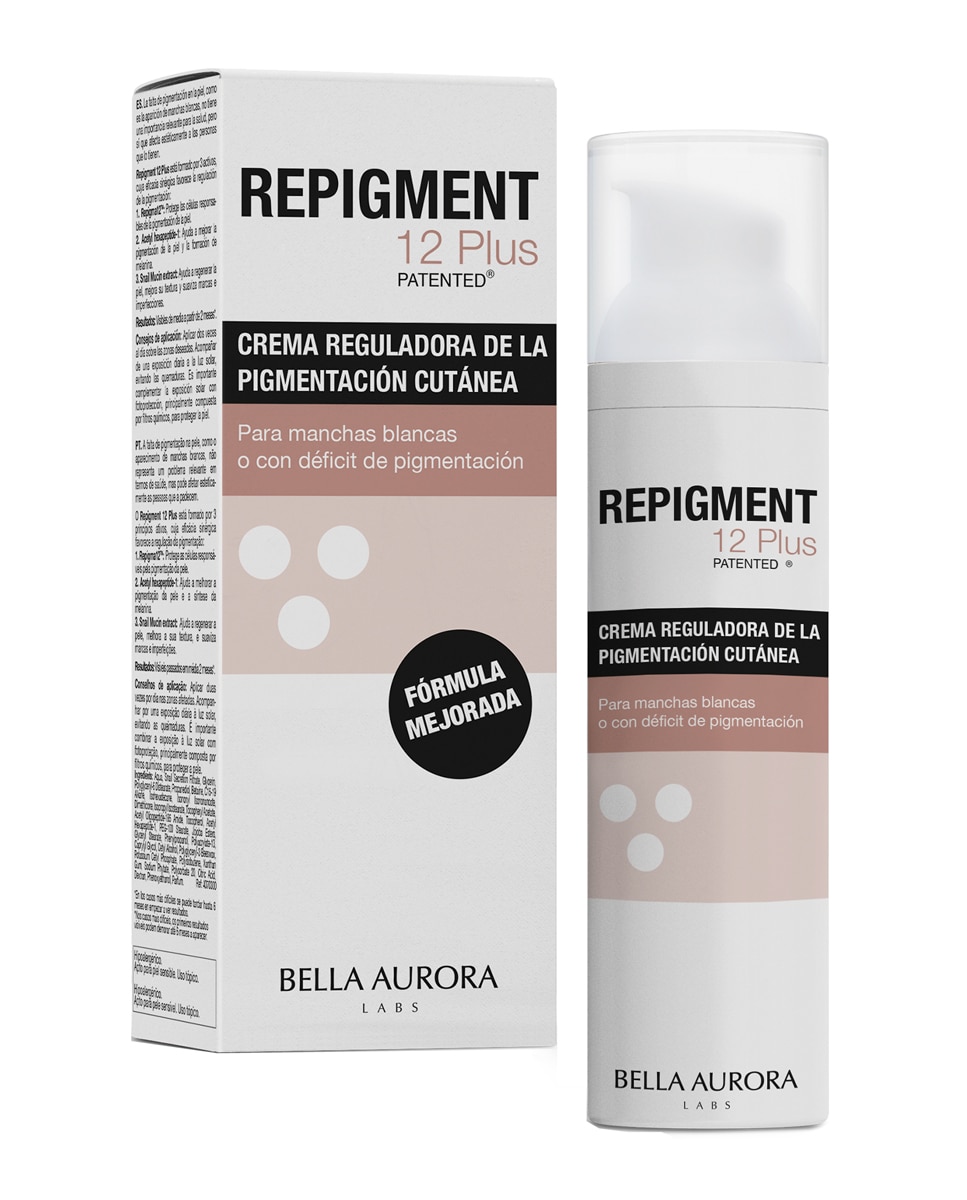 Crema Repigmentante Repigment12 Plus Bella Aurora 2