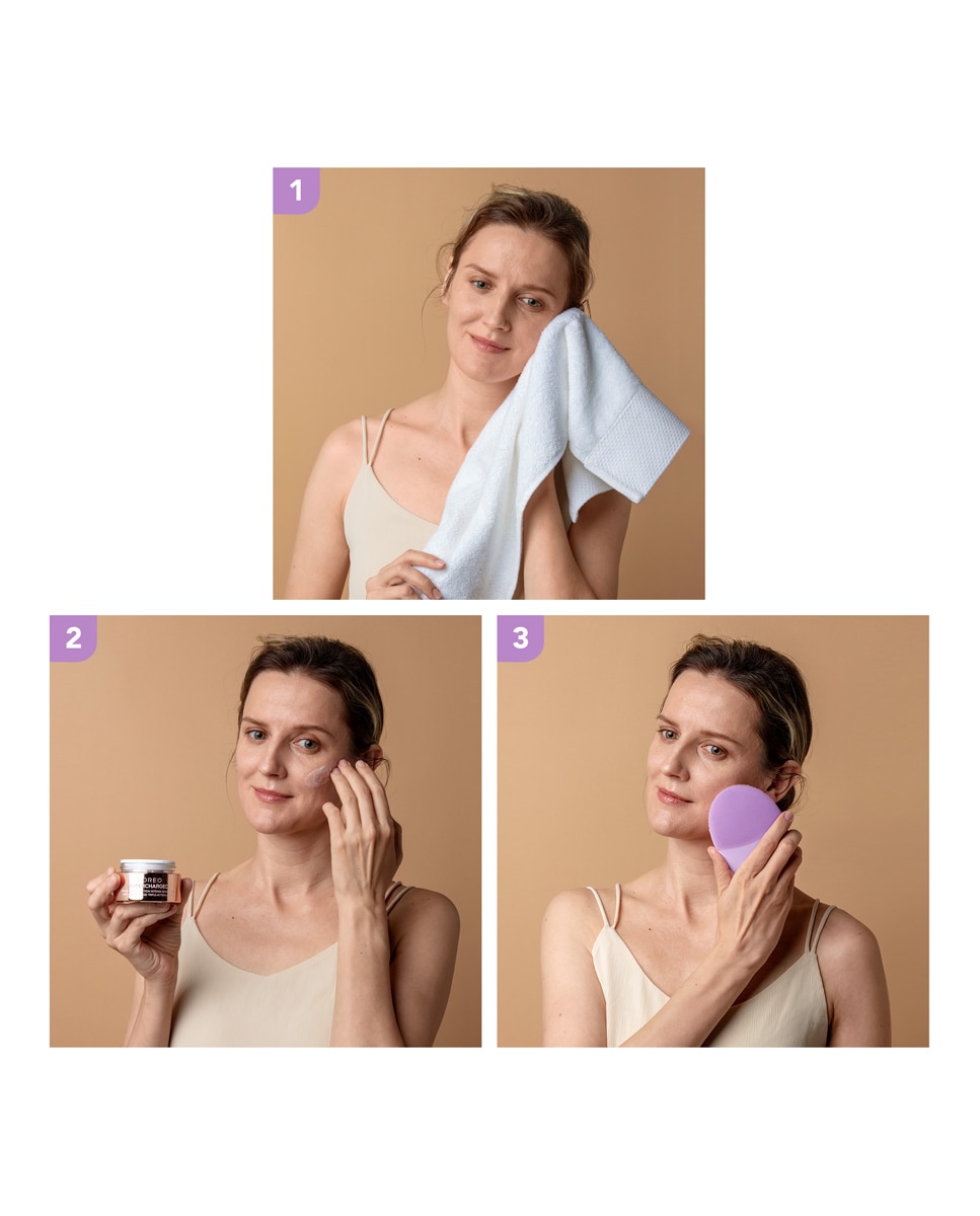 Imagen 4 de SUPERCHARGED™ HA+PGA Crema Hidratante Intensa de Triple Acción 50 ml FOREO - 50 ml