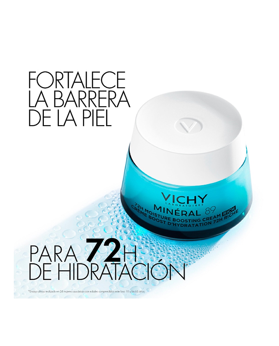 Crema Hidratante 72 Minéral 89 Vichy - 50 ml 4