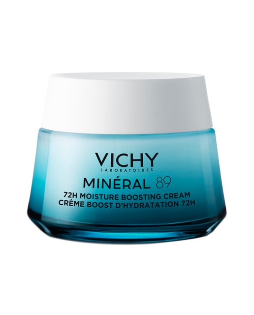 Minéral 89 Crema Hidratante 72H Ligera Con Ácido Hialurónico y Escualeno 50 ml Vichy