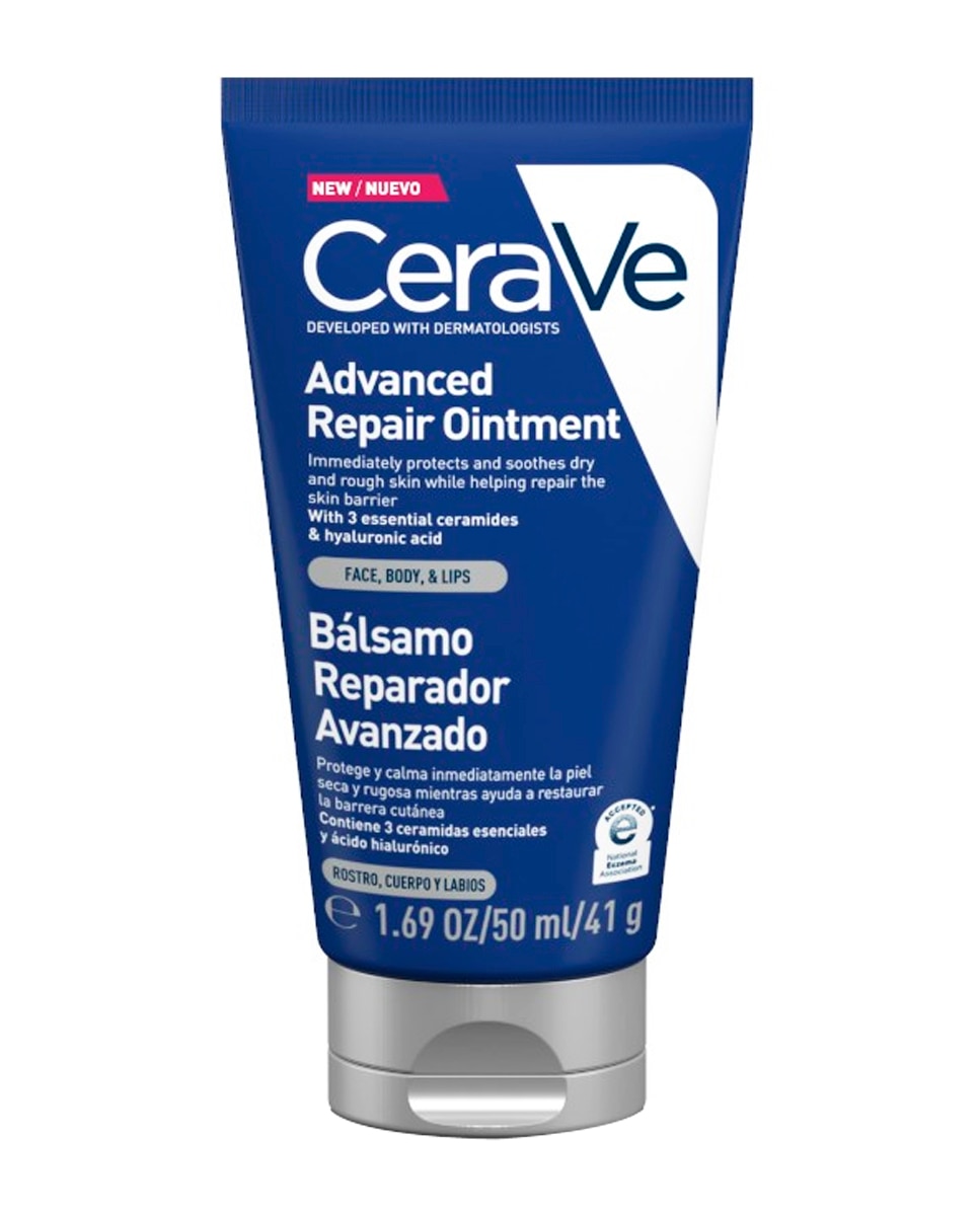 Cerave - Bálsamo reparador avanzado para rostro, cuerpo y labios Cerave.