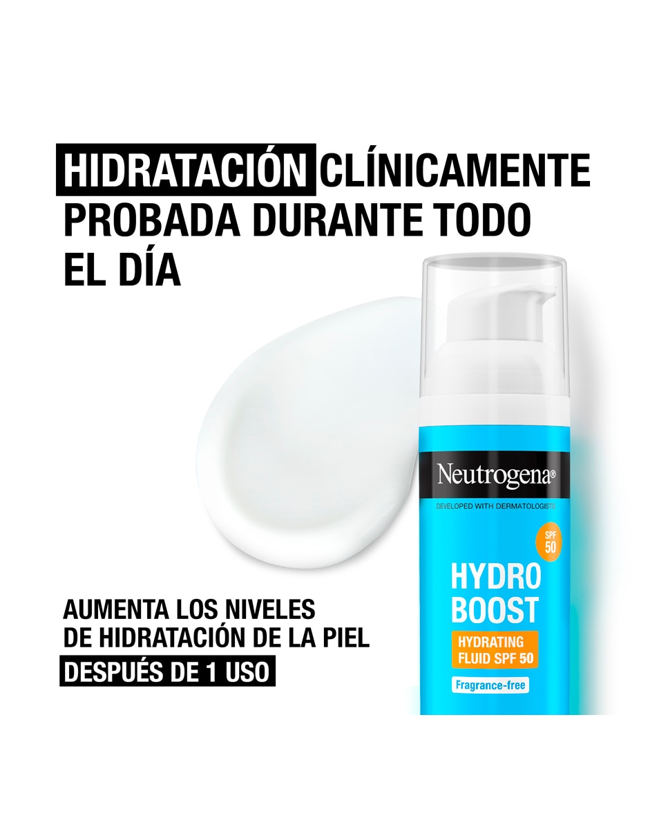 Hydro Boost Fluido Hidratante SPF 50 Neutrogena - 50 ml 4