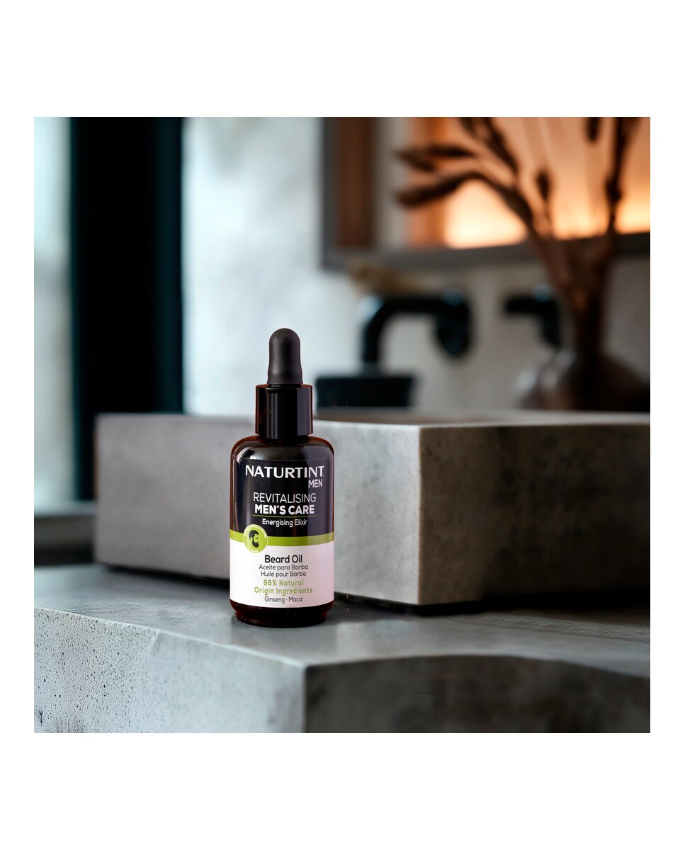Aceite Barba Nutritivo Energizante Naturtint Men - 50 ml 2