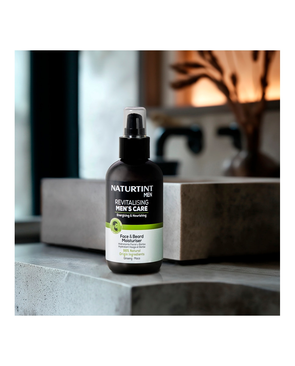 Hidratante Facial Rostro Barba 200 ml Naturtint Men - 200 ml 2