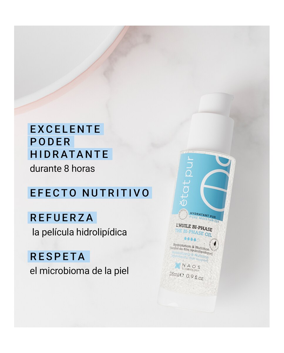 Aceite hidratante The Bi-Phase Oil Etat Pur - 28 ml 2