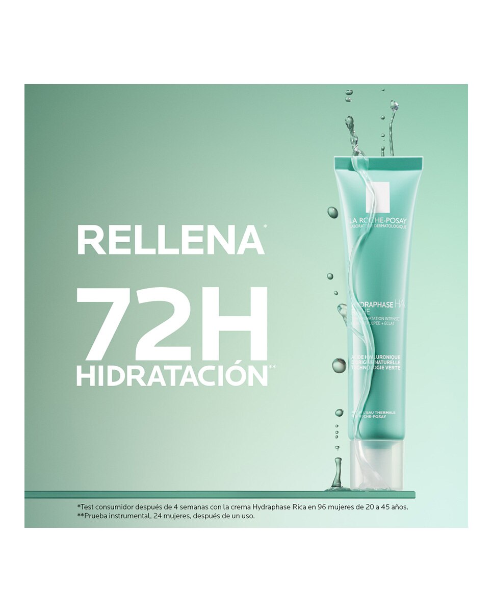 Crema Hidratante Hydraphase HA Rica La Roche Posay 5