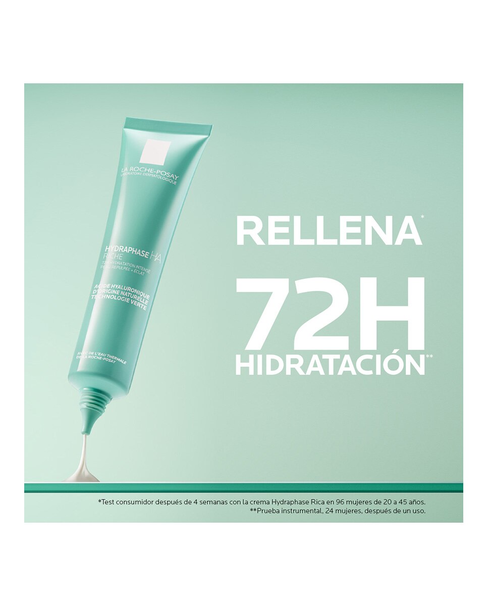 Crema Hidratante Hydraphase HA Rica La Roche Posay 6