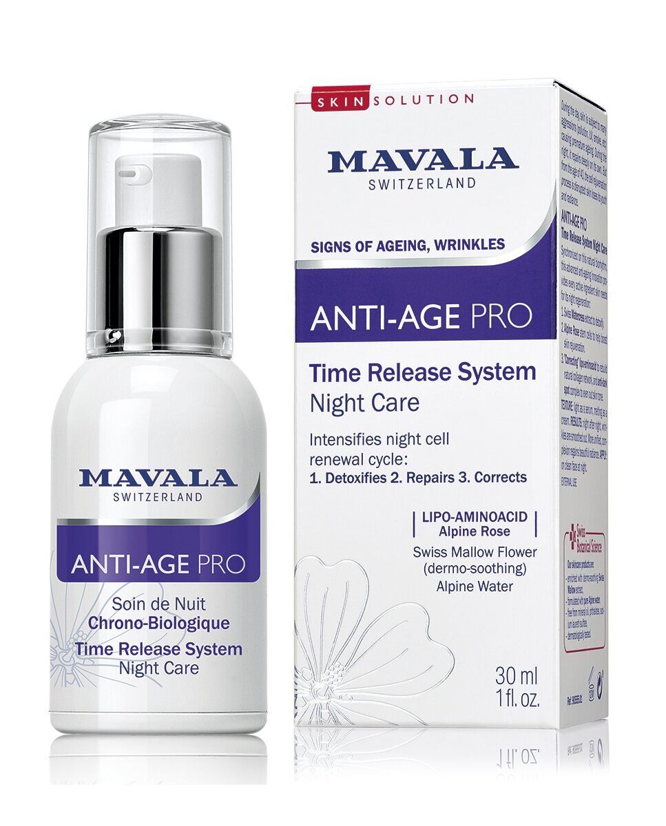 Suero Antiedad noche Crono Biológico Mavala 30 ml 2