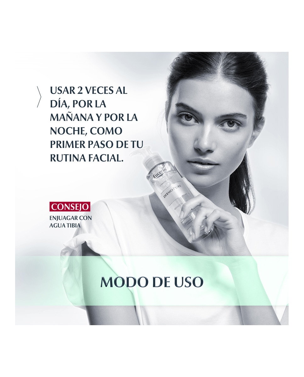 Limpiador Facial Dermopure Eucerin® 3