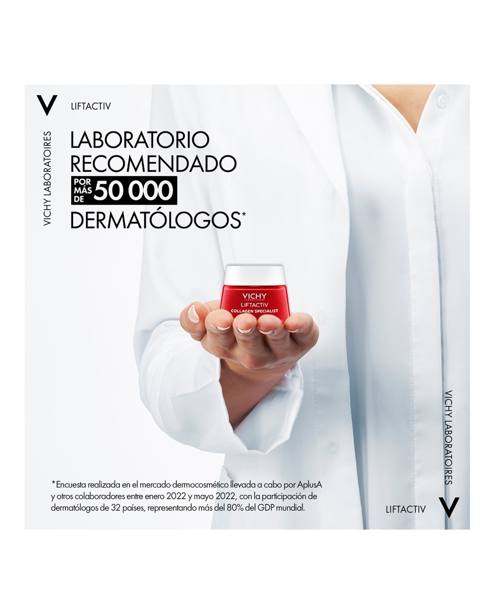Crema de Día Antiarrugas Liftactiv Collagen Specialist 50 ml Vichy - 50 ml 2
