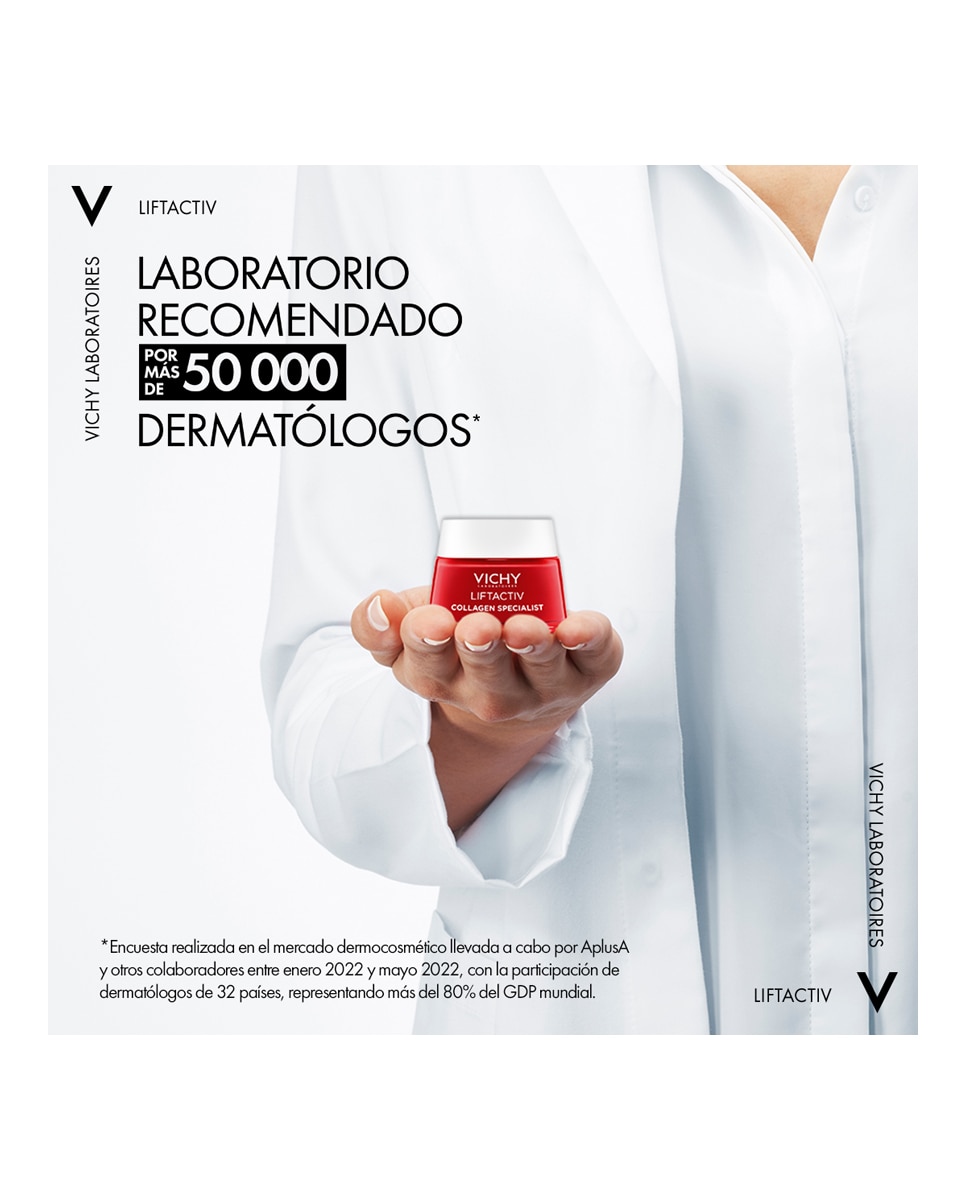 Crema de Día Antiarrugas Liftactiv Collagen Specialist 50 ml Vichy - 50 ml 11