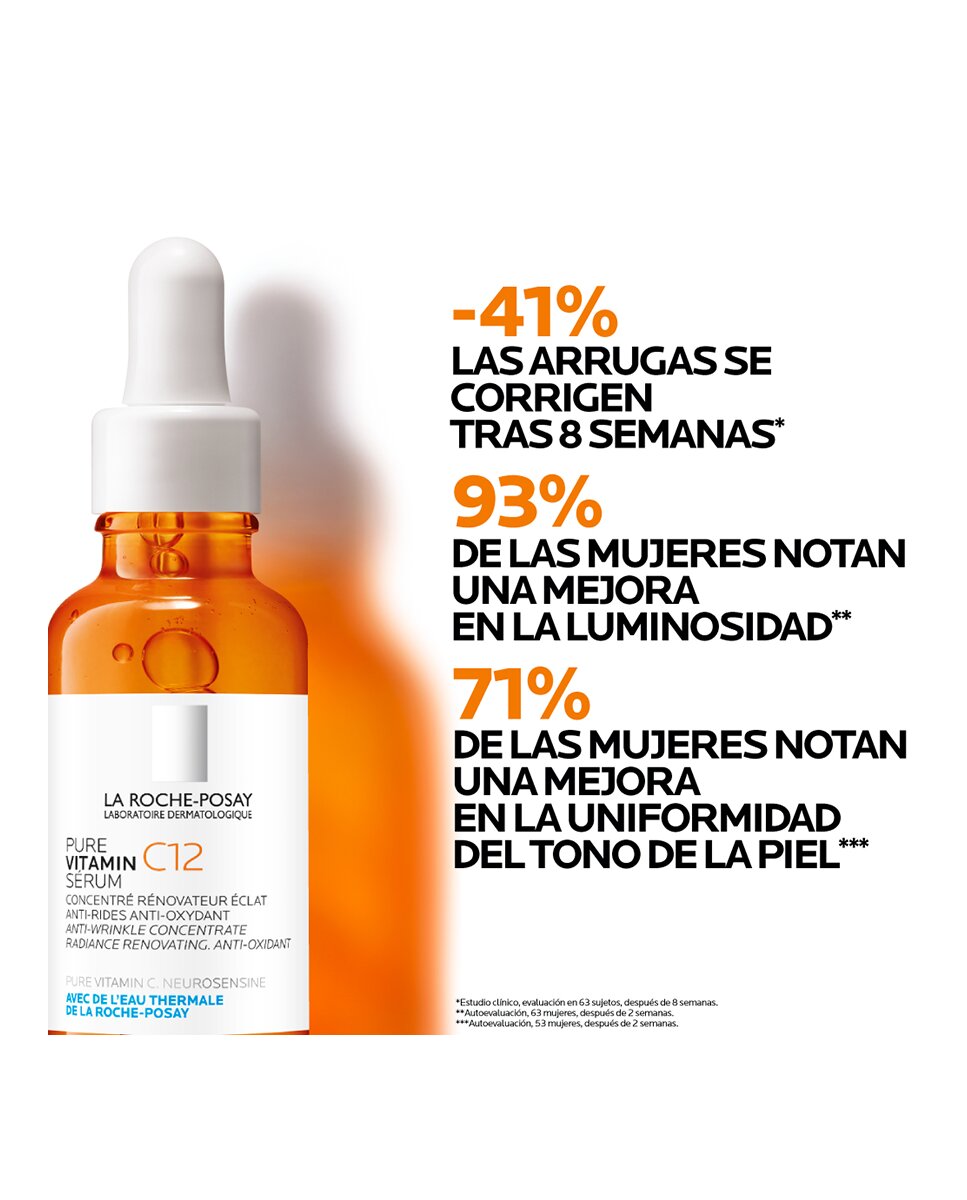 Sérum Dermatólogico Antioxidante Pure Vitamin C10 La Roche Posay - 30 ml 3