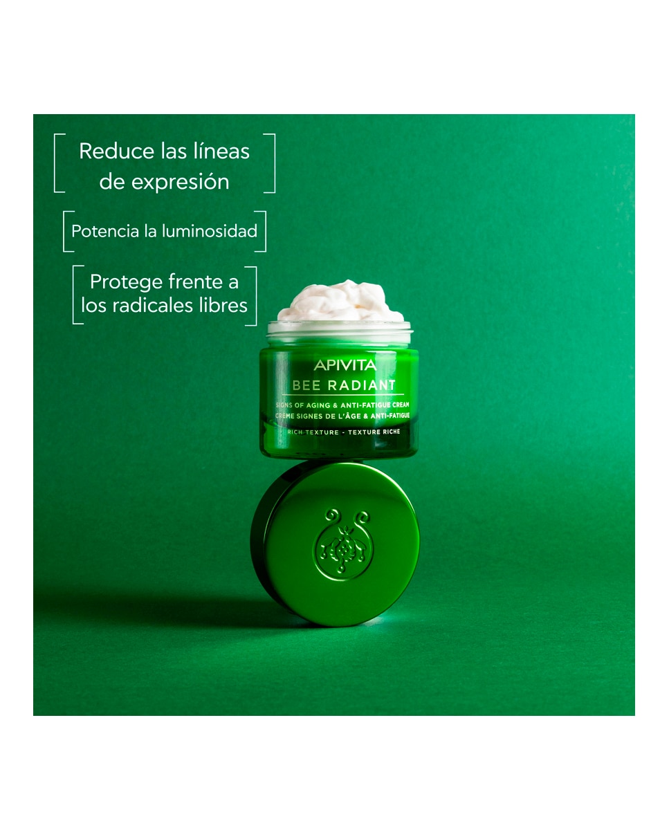 Crema Facial Antiedad Bee Radiant 50 ml Apivita - 50 ml 4